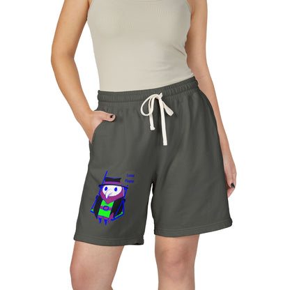 Adorable Plague Doctor (Women's Fleece Lounge Shorts)